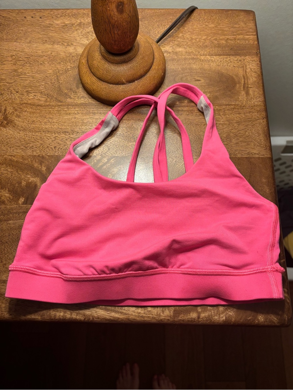 lululemon athletica Hot Pink Strappy Sports Bra